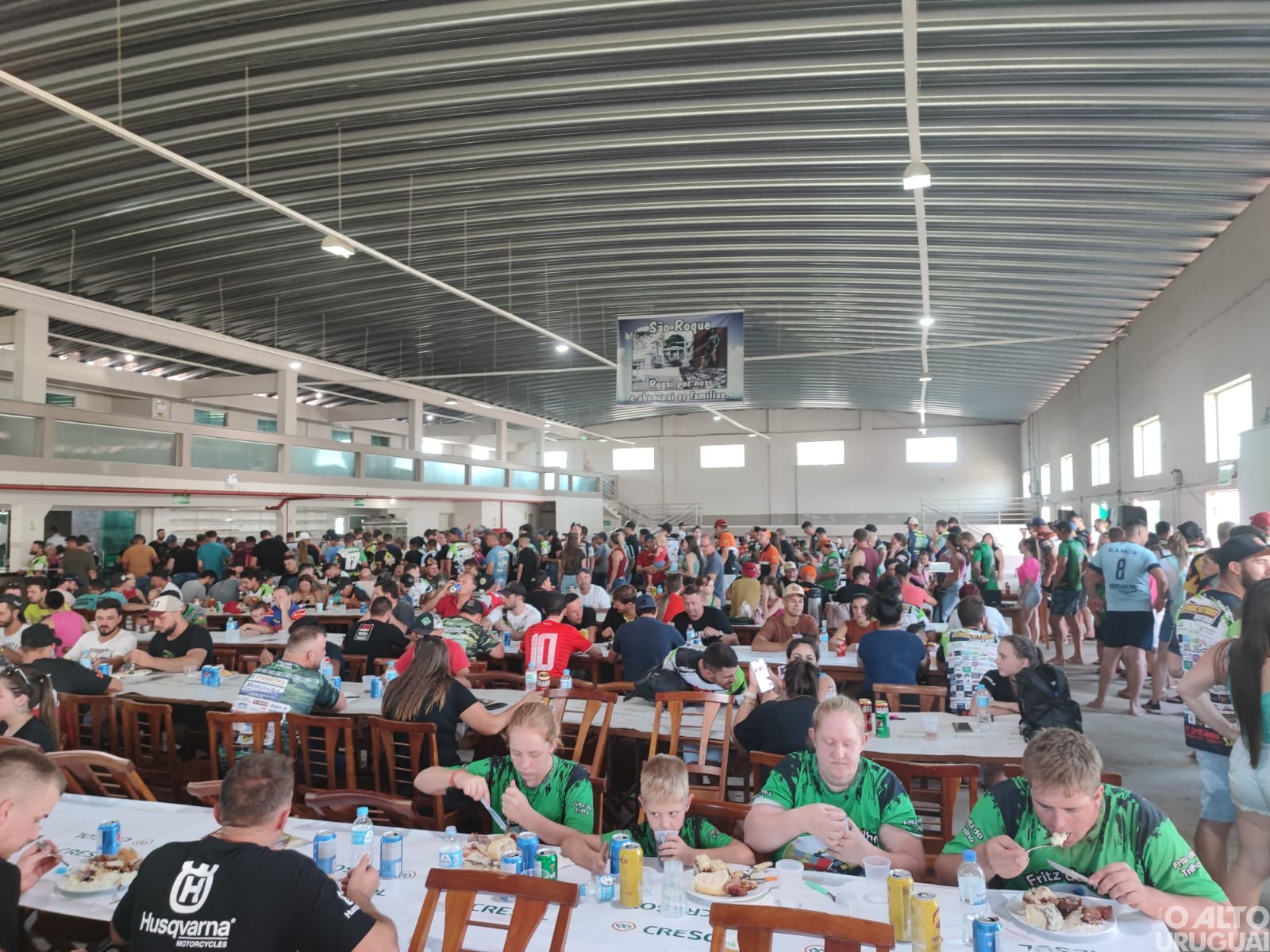 Trilhão movimenta Taquaruçu do Sul