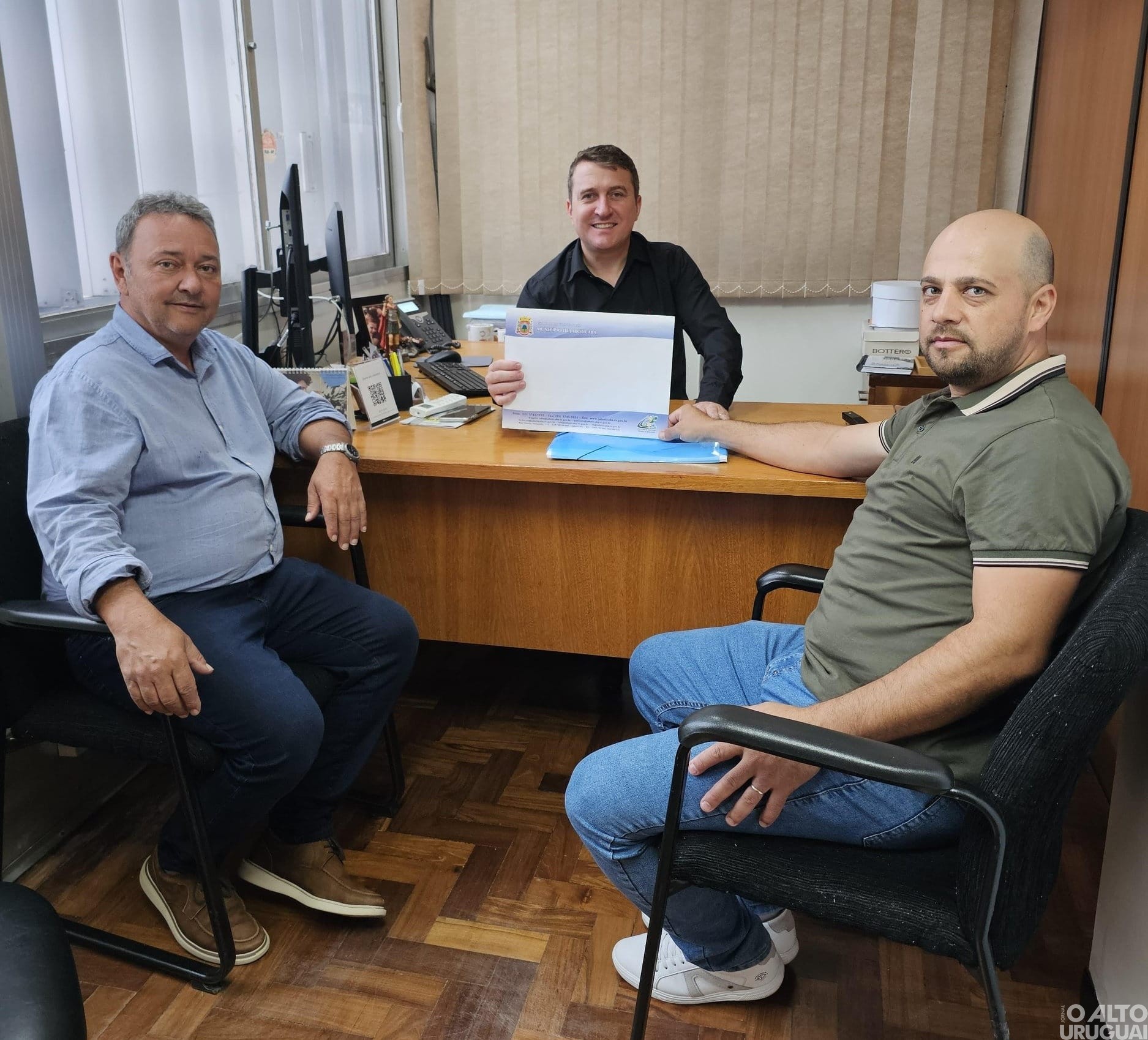 Prefeito de Jaboticaba cumpre agenda em Porto Alegre