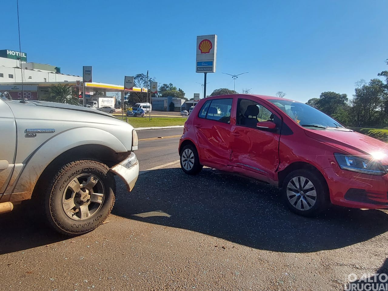 Mais uma colisão é registrada no km 35 da BR-386