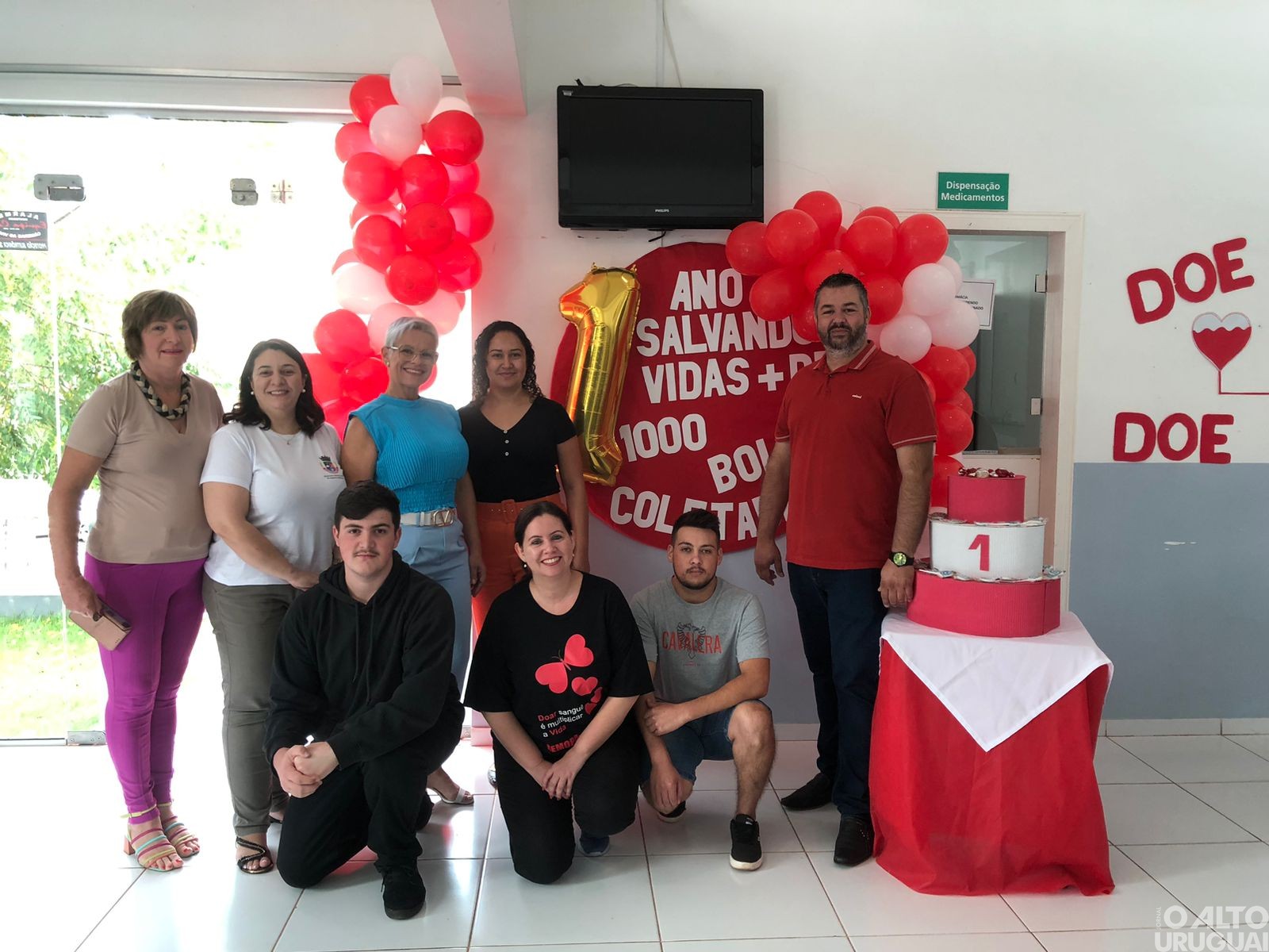 Posto de coleta de sangue completa um ano em FW