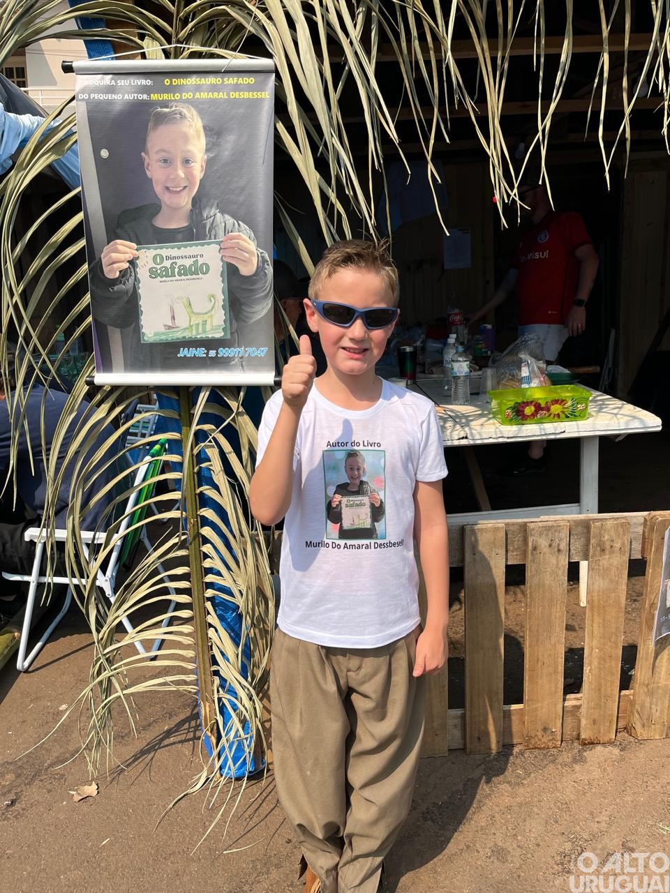 Murilo Amaral Dessbesell publica seu primeiro livro aos sete anos