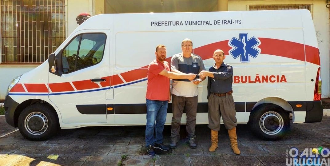 Iraí: nova ambulância é adquirida com recursos próprios