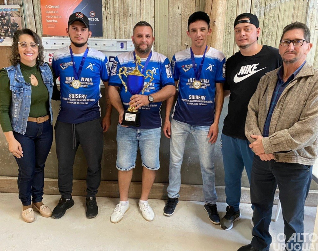 Campeões de bocha são definidos em Rodeio Bonito