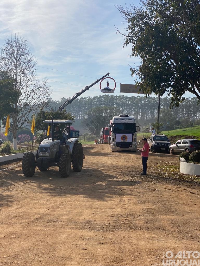 Rodeio Bonito celebra São Cristóvão com bênçãos aos colonos e motoristas