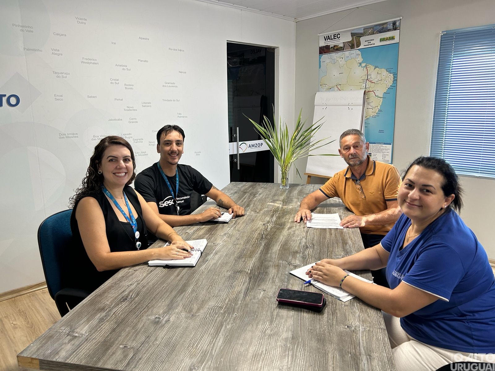 Amzop e Sesc-FW realizam reunião para organização de campeonatos