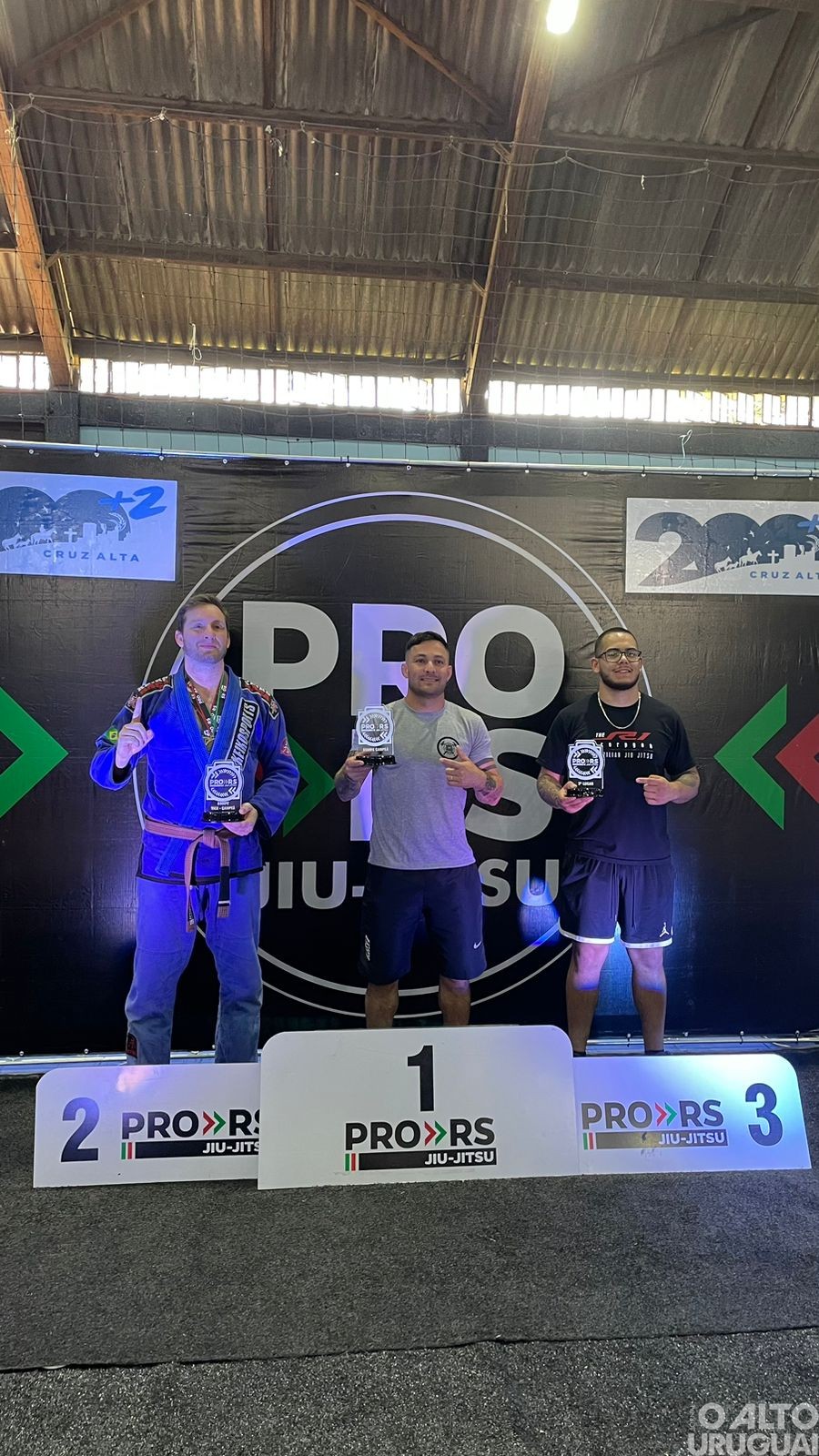 Clube do Jiu-jitsu FW fica vice-campeão no PRO RS