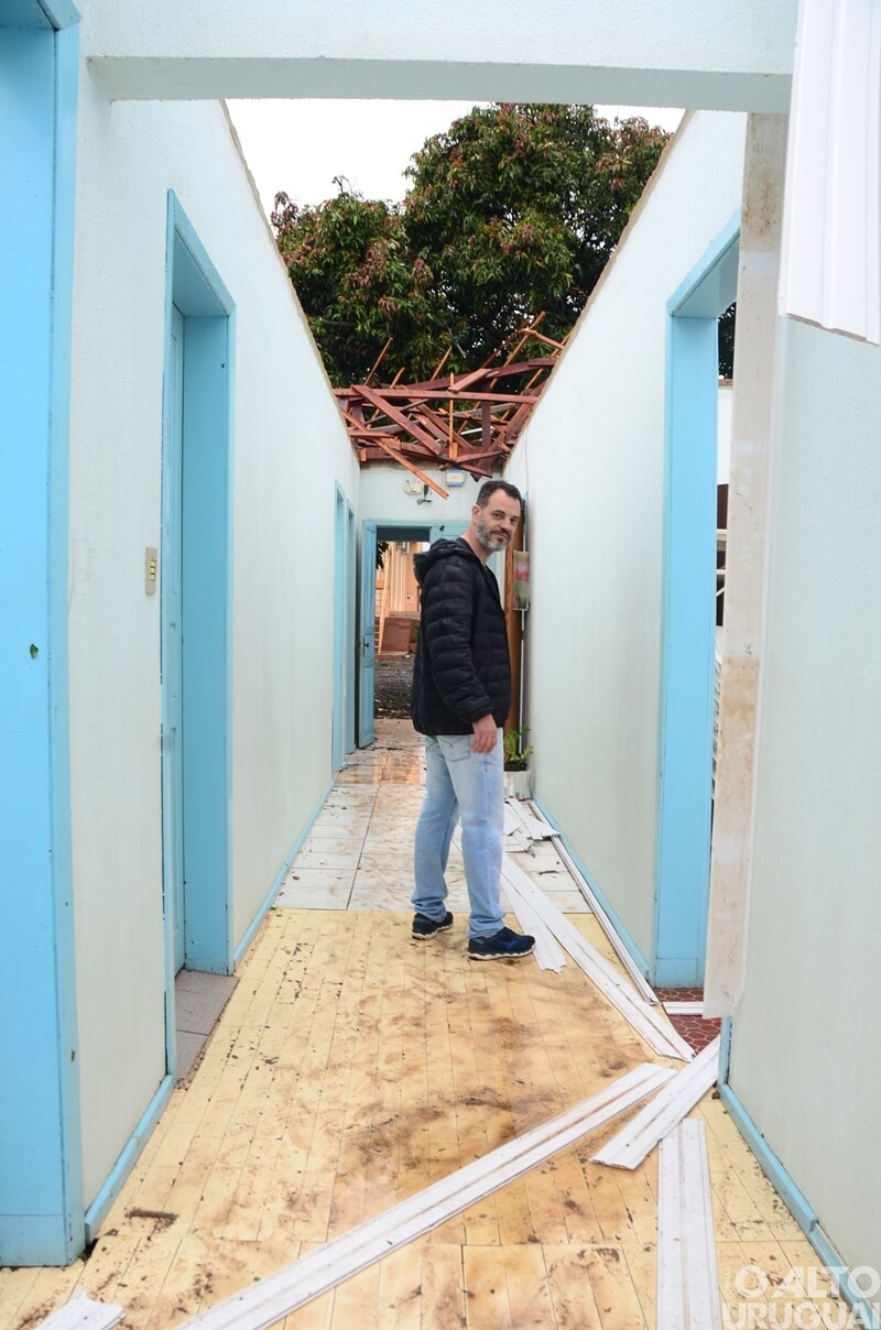 Vendaval em Pinheirinho do Vale: “Foi um filme de terror o que nós presenciamos”