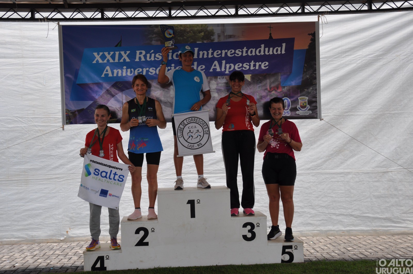 Mais de 400 atletas participam da Rústica Interestadual de Alpestre