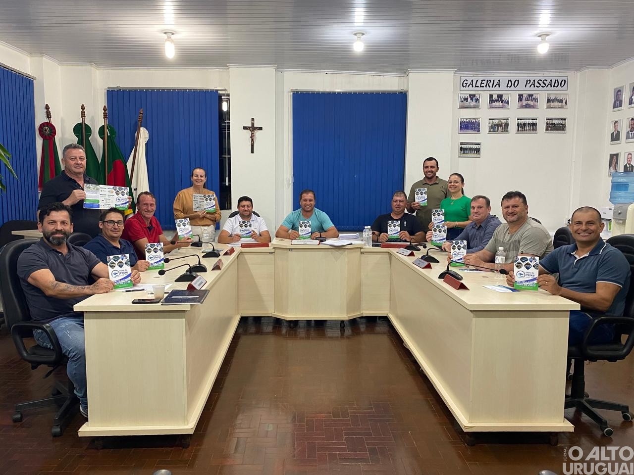 Comissão Organizadora da 15ª Feira do Peixe convida população em sessão da câmara