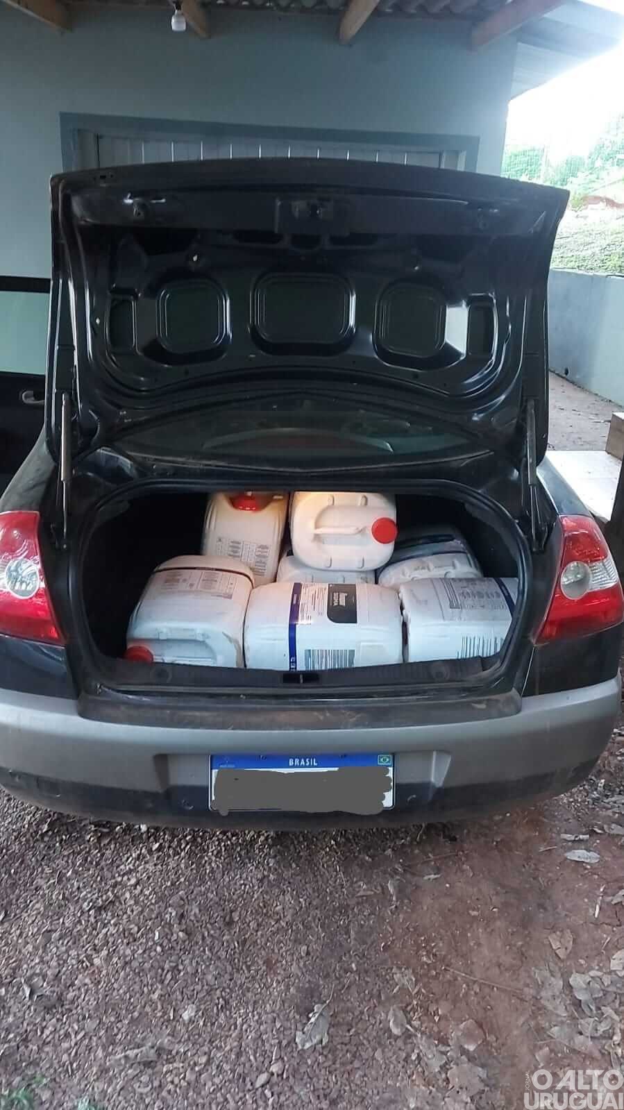 Polícia apreende duas cargas de agrotóxicos em Tenente Portela