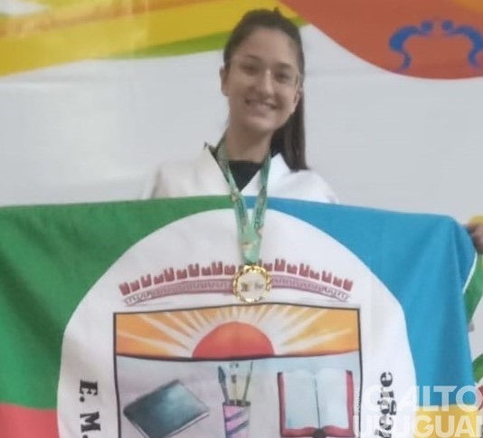 Carateca de Vista Alegre vence seletiva para seleção gaúcha