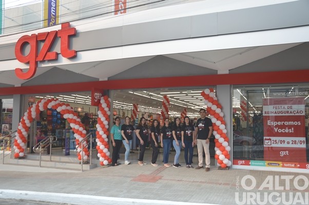 GZT reinaugura loja em Frederico Westphalen
