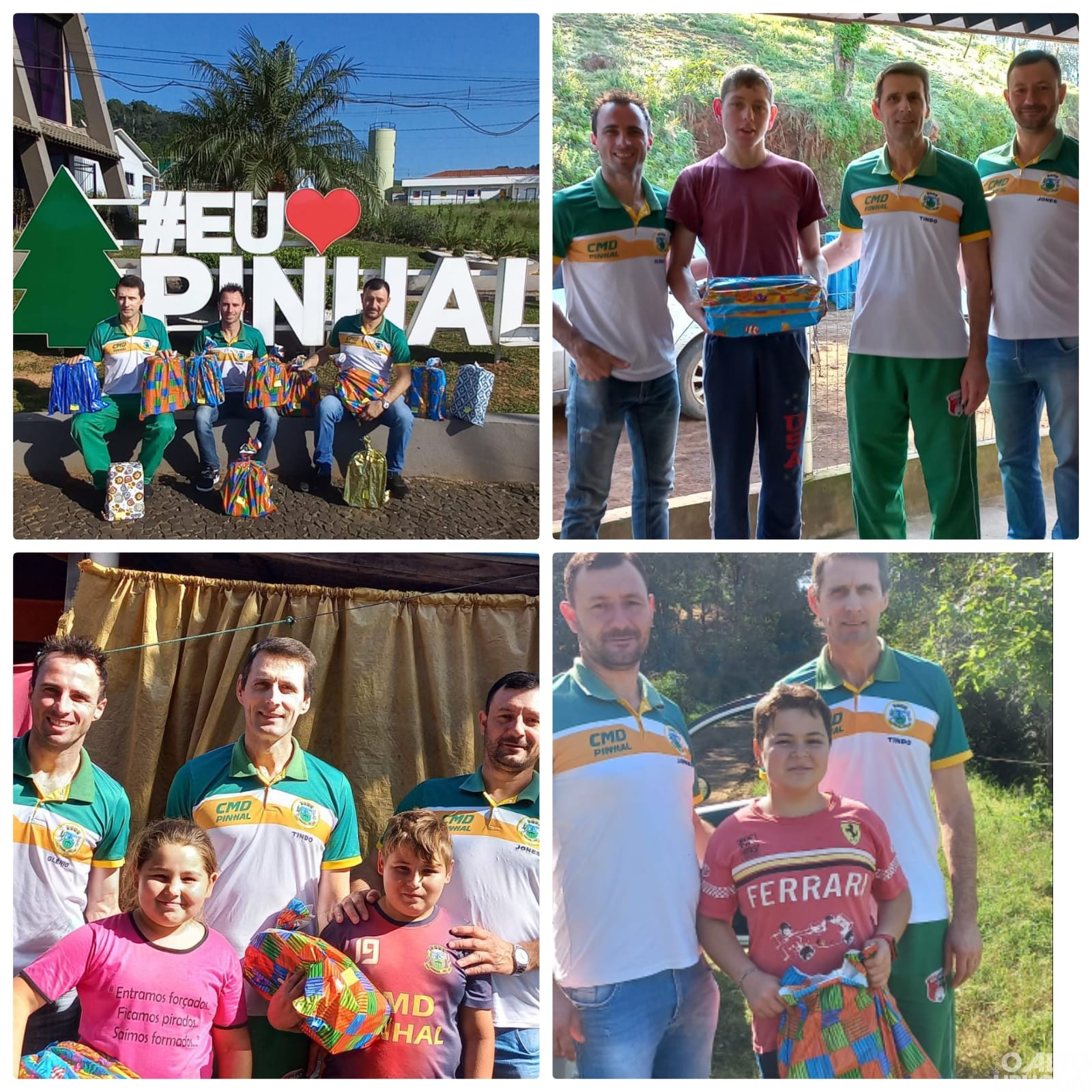 CMD Pinhal realiza ação social