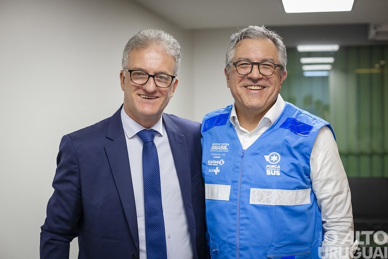 Prefeito de Palmeira das Missões se reúne com Ministro da Saúde para tratar do HPR