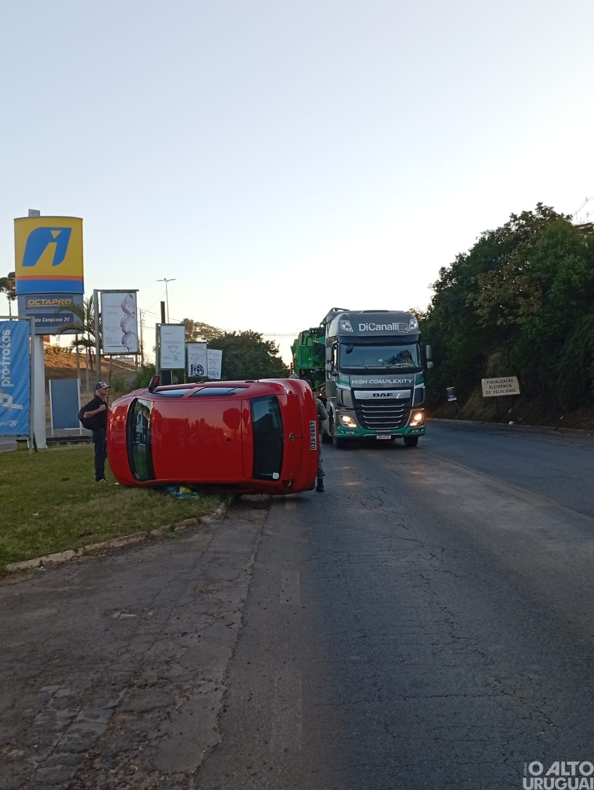 FW: PRF atende acidente na BR-386