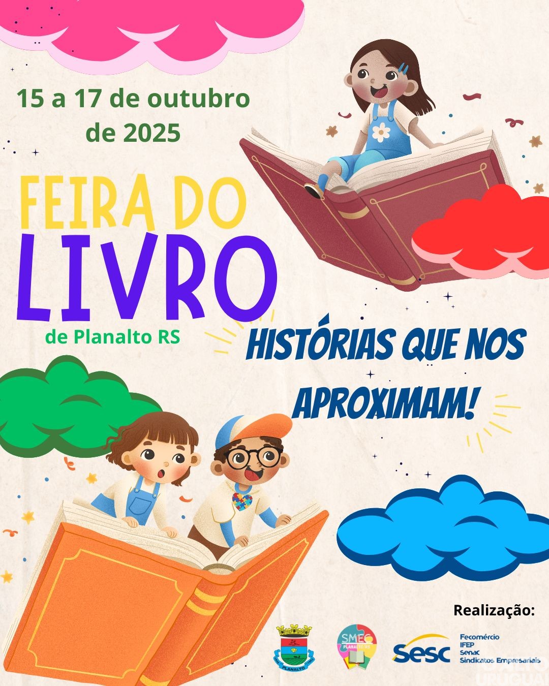 Feira do Livro de Planalto acontece em outubro