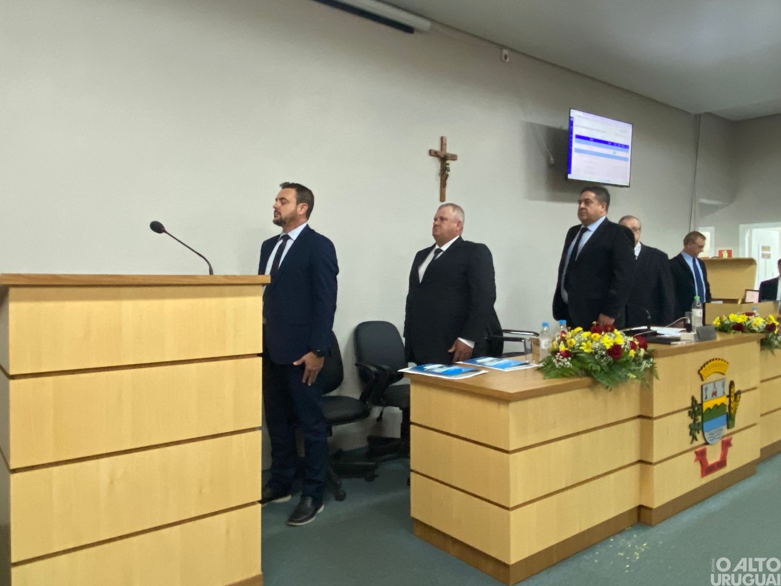 Eleitos em Erval Seco tomam posse