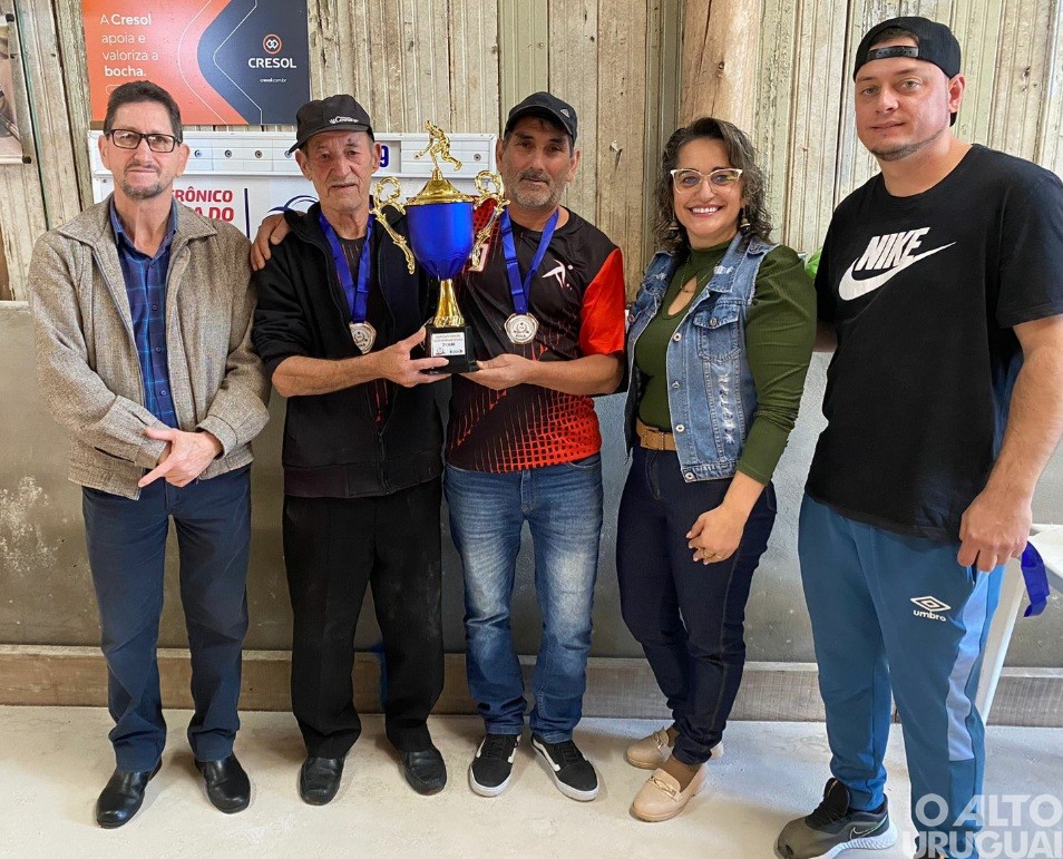 Campeões de bocha são definidos em Rodeio Bonito