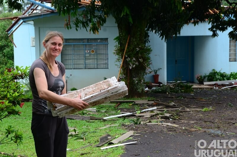 Vendaval em Pinheirinho do Vale: “Foi um filme de terror o que nós presenciamos”