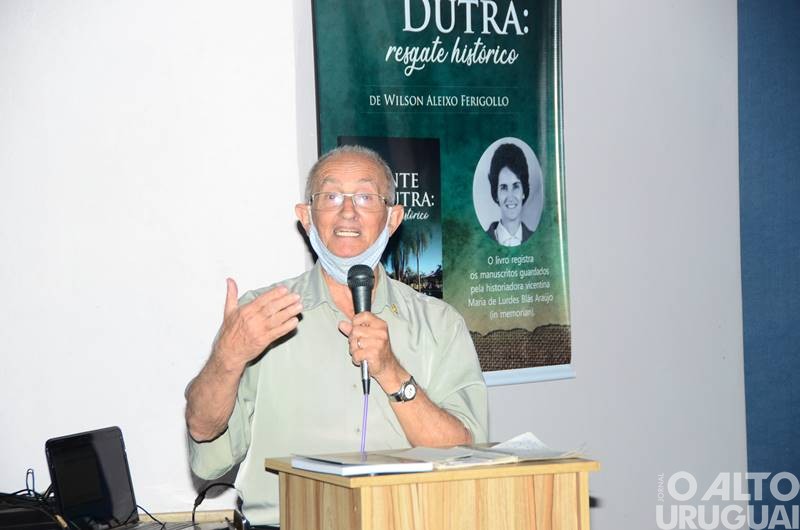 Wilson Ferigollo lança livro sobre resgate histórico de Vicente Dutra