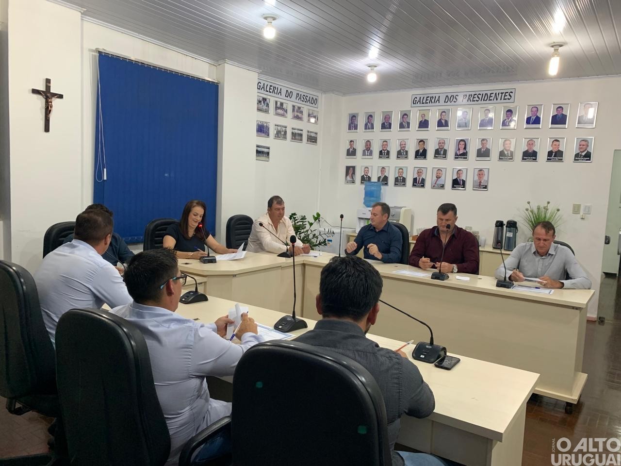 Vereadores eleitos de Taquaruçu do Sul recebem diplomas e elegem Mesa Diretora para 2025