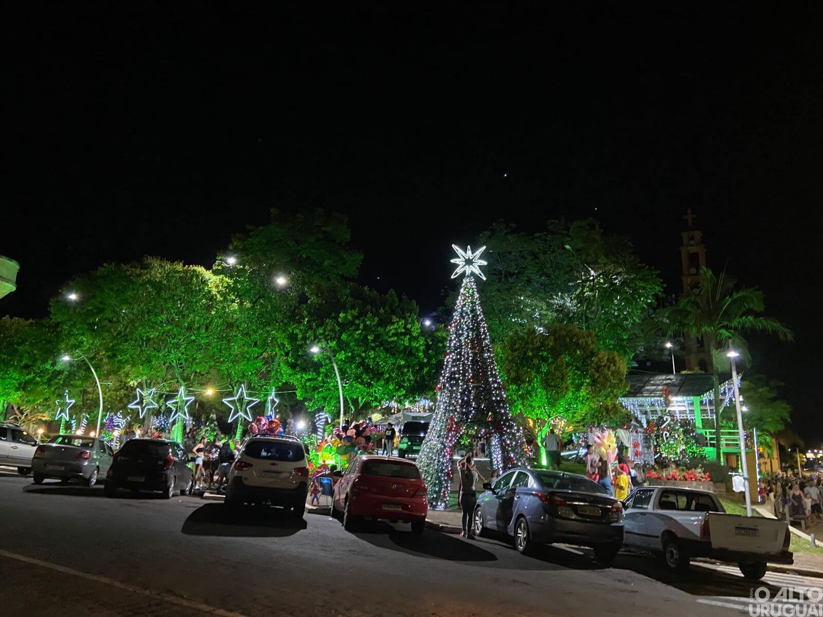 Palmitinho realizada abertura oficial do Natal