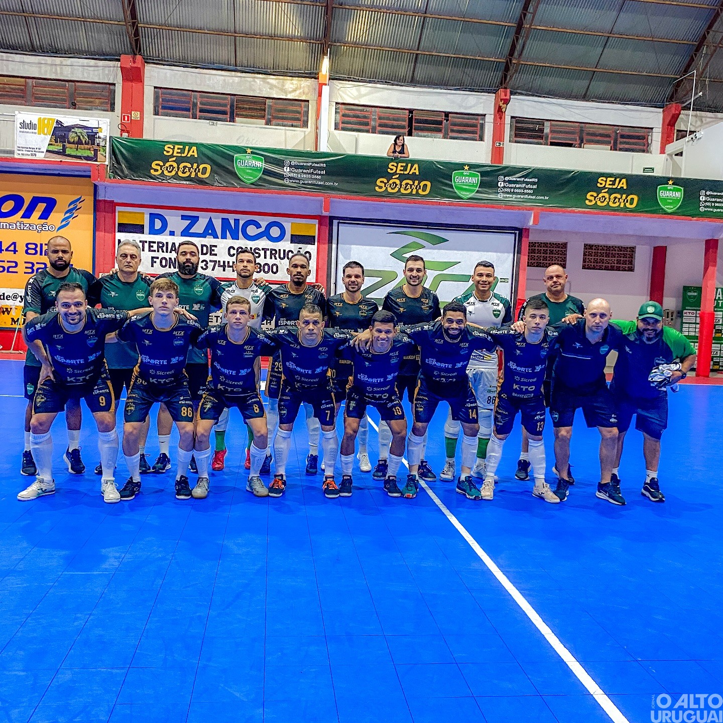 Guarani futsal empata com o Horizontina em jogo-treino