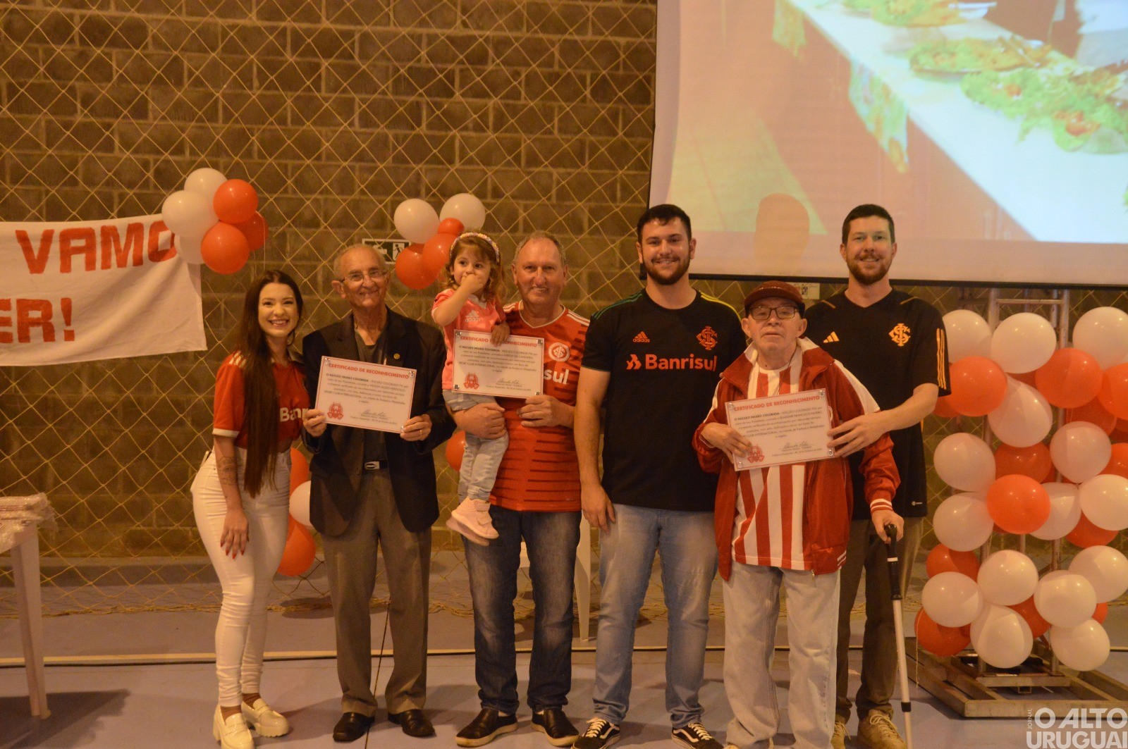 Jantar beneficente dos 17 anos do Núcleo Colorado reúne mais de 200 pessoas em FW