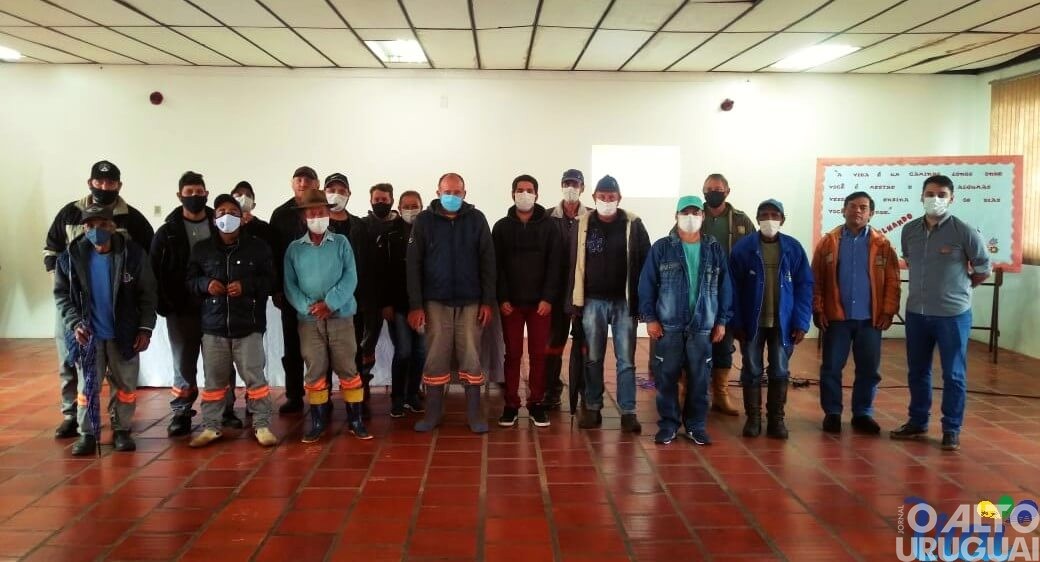 Prefeitura de Iraí investe em treinamento sobre uso de EPIs