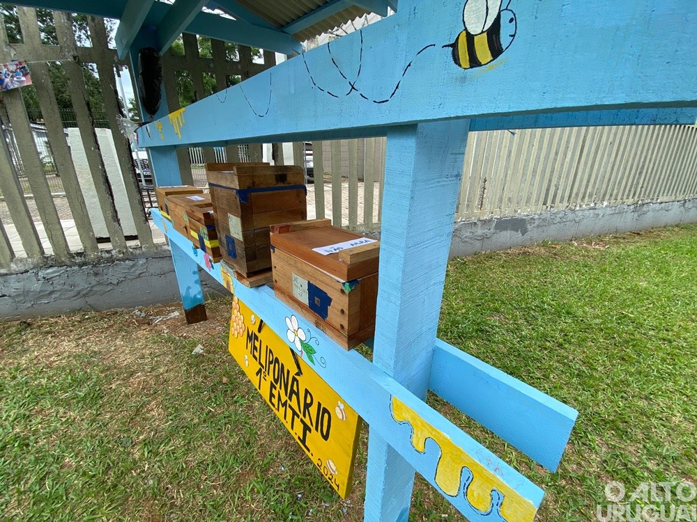 Escola de Iraí apresenta meliponário desenvolvido por estudantes