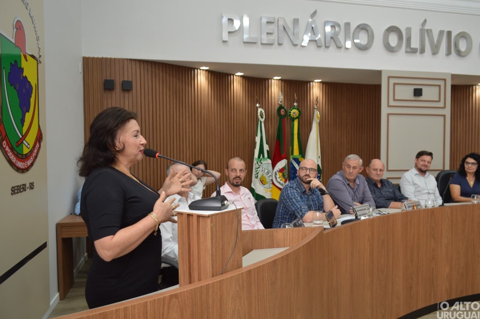 Seberienses recebem moção de aplausos em sessão da Câmara de Vereadores