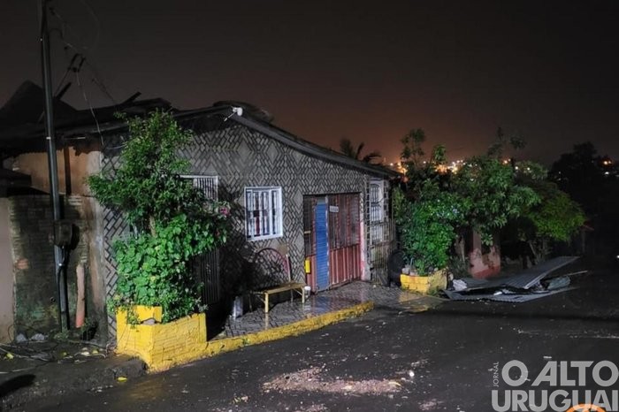Temporal atinge o município de Palmeira das Missões