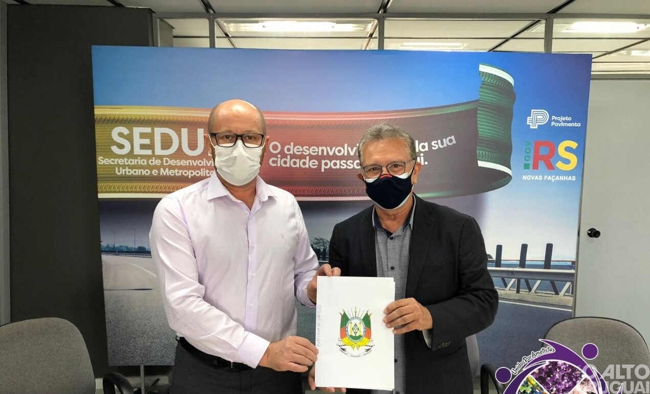 Ametista do Sul receberá quase R$ 800 mil do Programa Pavimenta RS