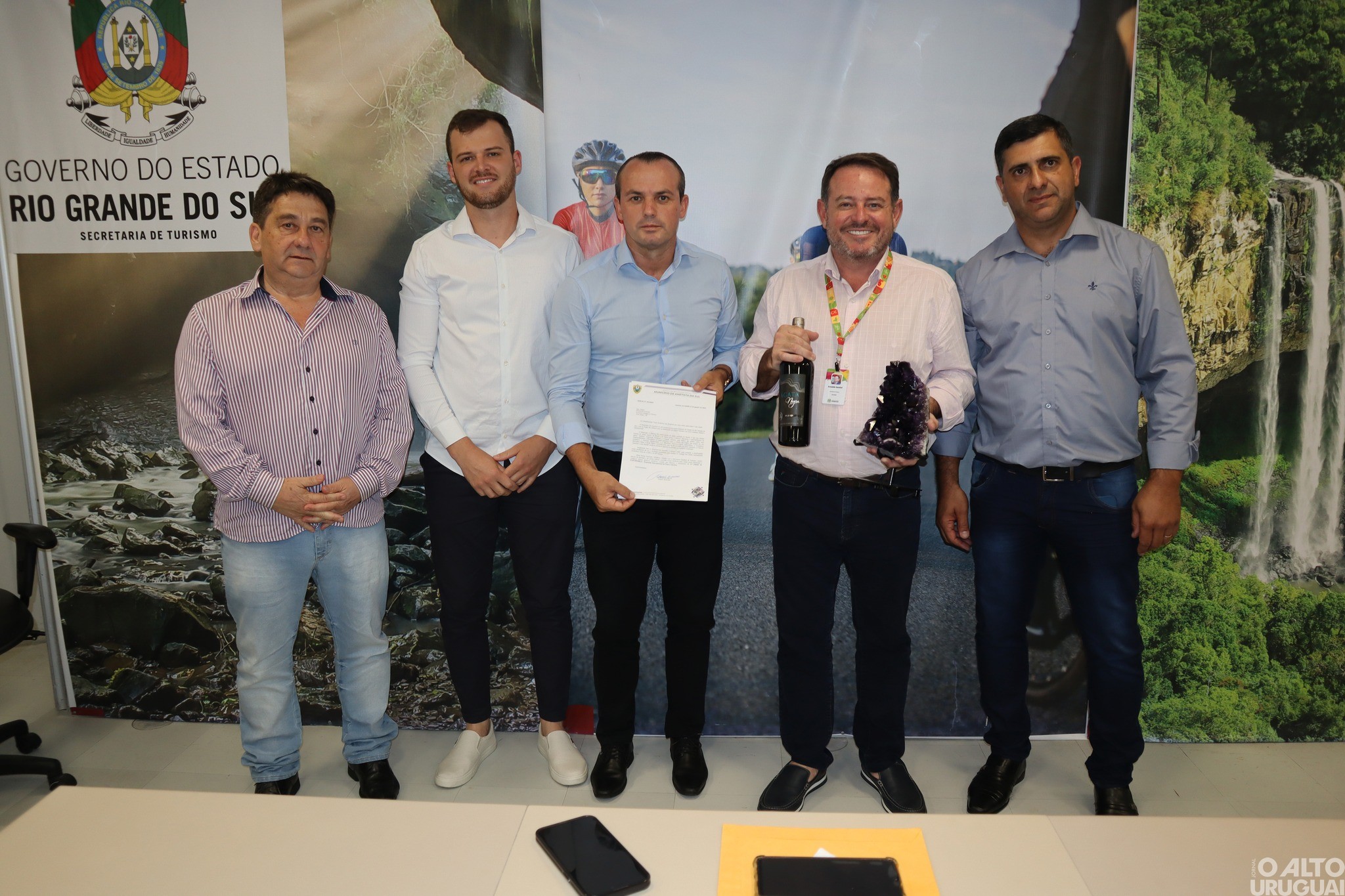 Prefeito Gilmar da Silva busca recursos para Ametista do Sul