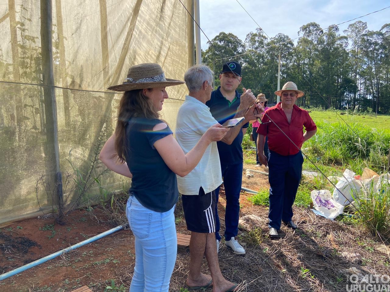 Visitas técnicas do STR iniciam em propriedades de hortifruti