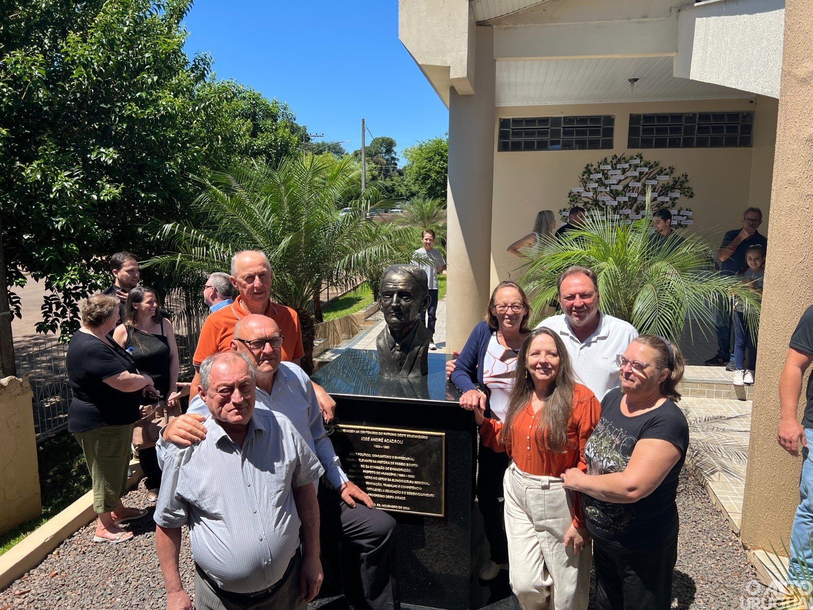 Escola José André Acadroli de Rodeio Bonito celebra centenário de seu patrono