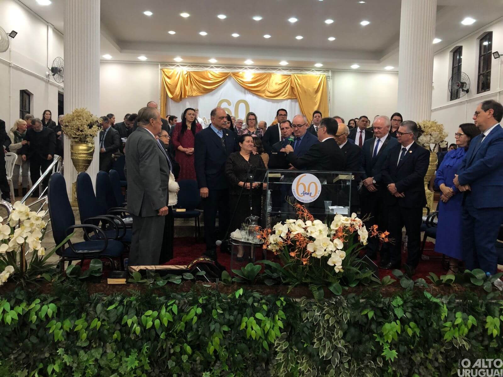 Pastor Pery Brizolla é homenageado em culto