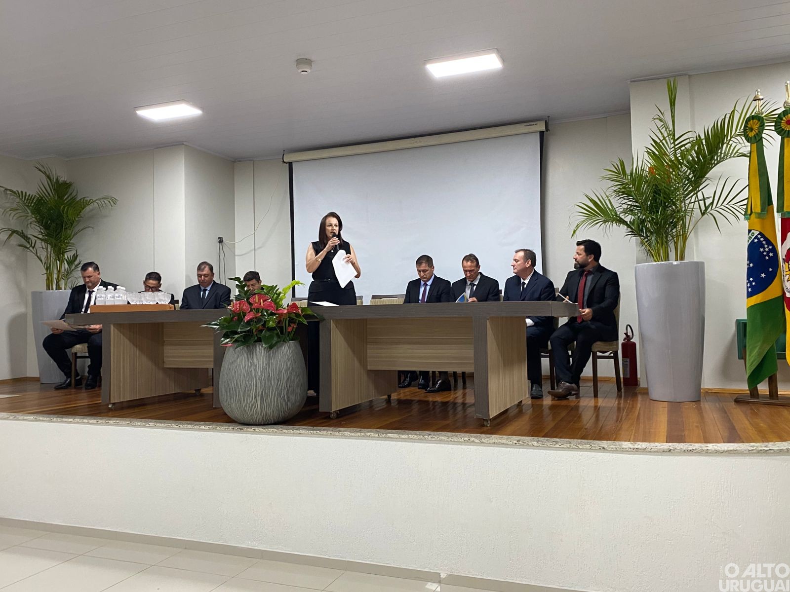Prefeito e vereadores tomam posse em Taquaruçu do Sul