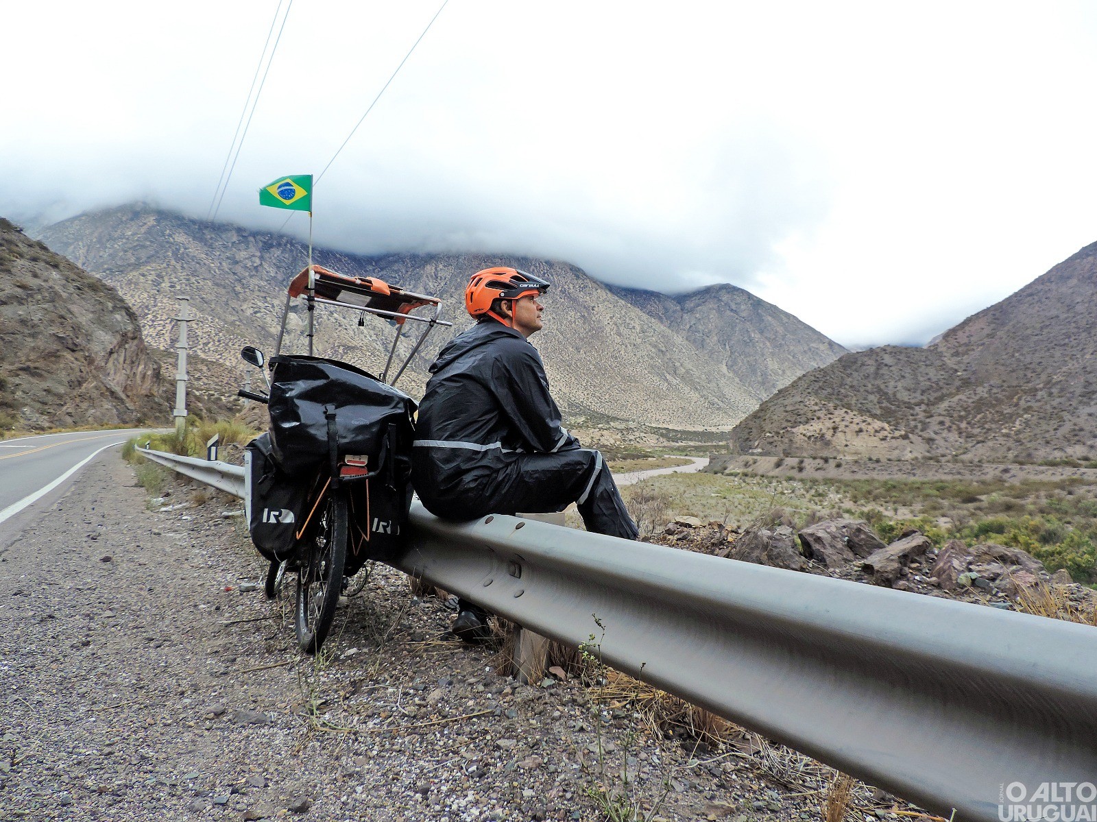 Do Atlântico ao Pacífico em duas rodas