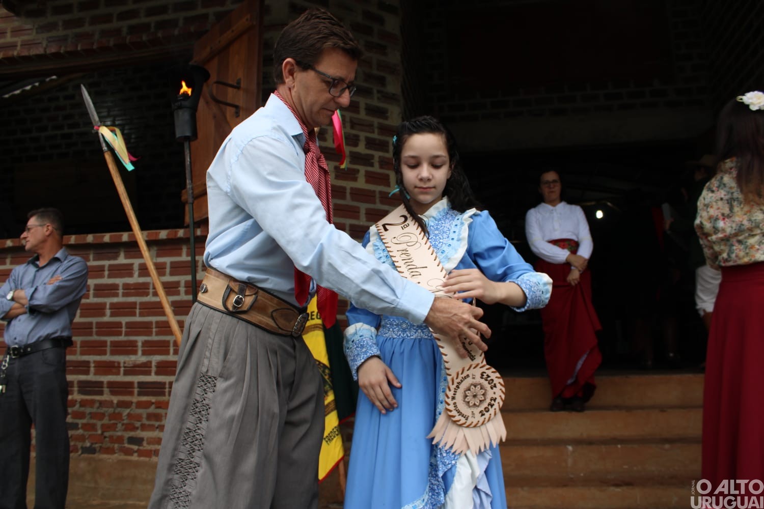 Centelha da Chama Crioula chega a Frederico Westphalen