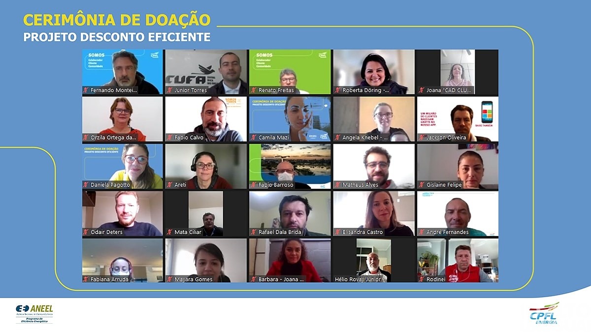 Cufa-FW recebe recursos de projeto da CPFL Energia