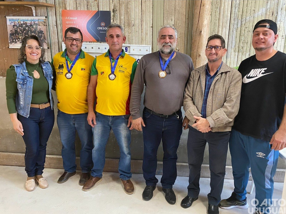 Campeões de bocha são definidos em Rodeio Bonito