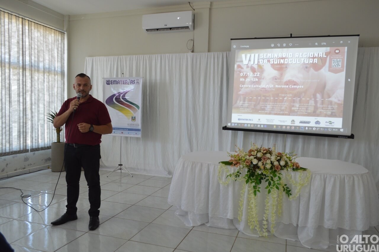 Sétimo Seminário Regional da Suinocultura é realizado em Vista Alegre
