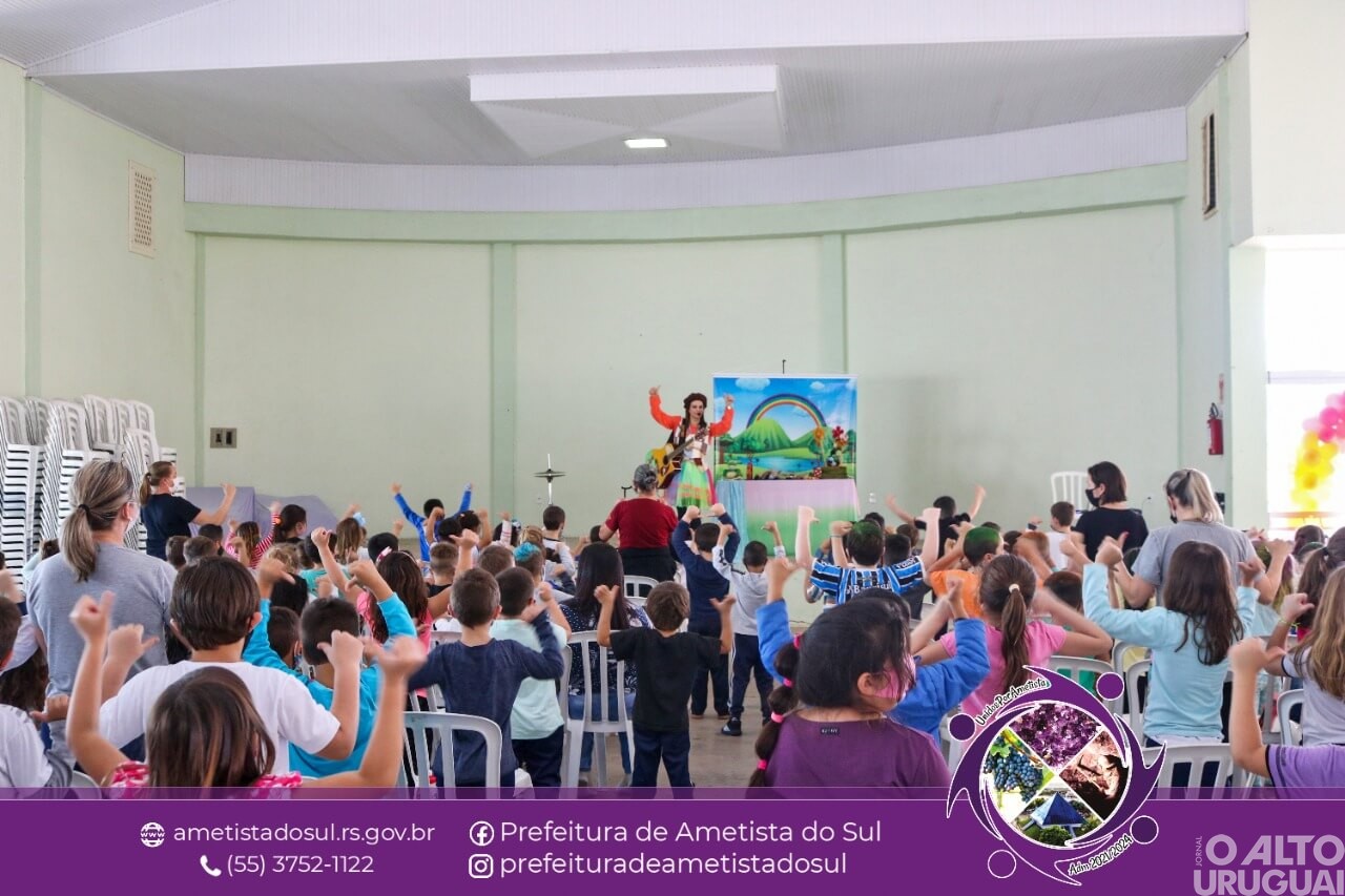 Atividades são realizadas em comemoração ao Dia das Crianças em Ametista do Sul