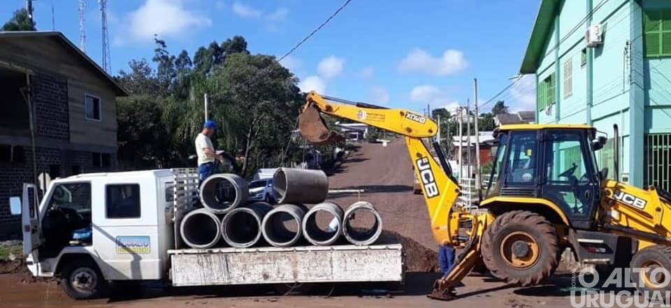 Planalto: melhorias em drenagem pluvial beneficiam comunidade