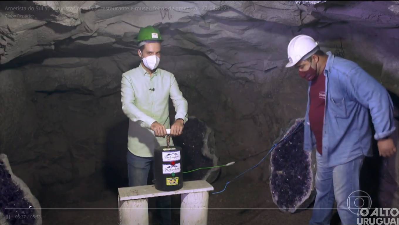 Belezas de Ametista do Sul são destaques em programa nacional