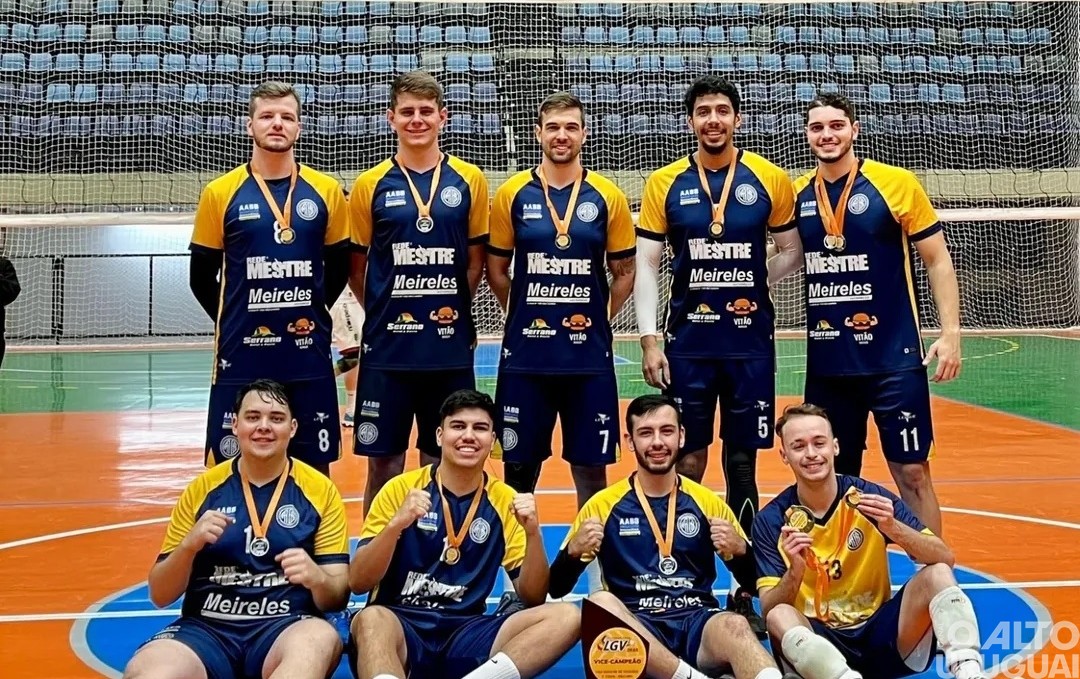 AABB/SEJL é vice-campeã da terceira etapa da Liga Gaúcha