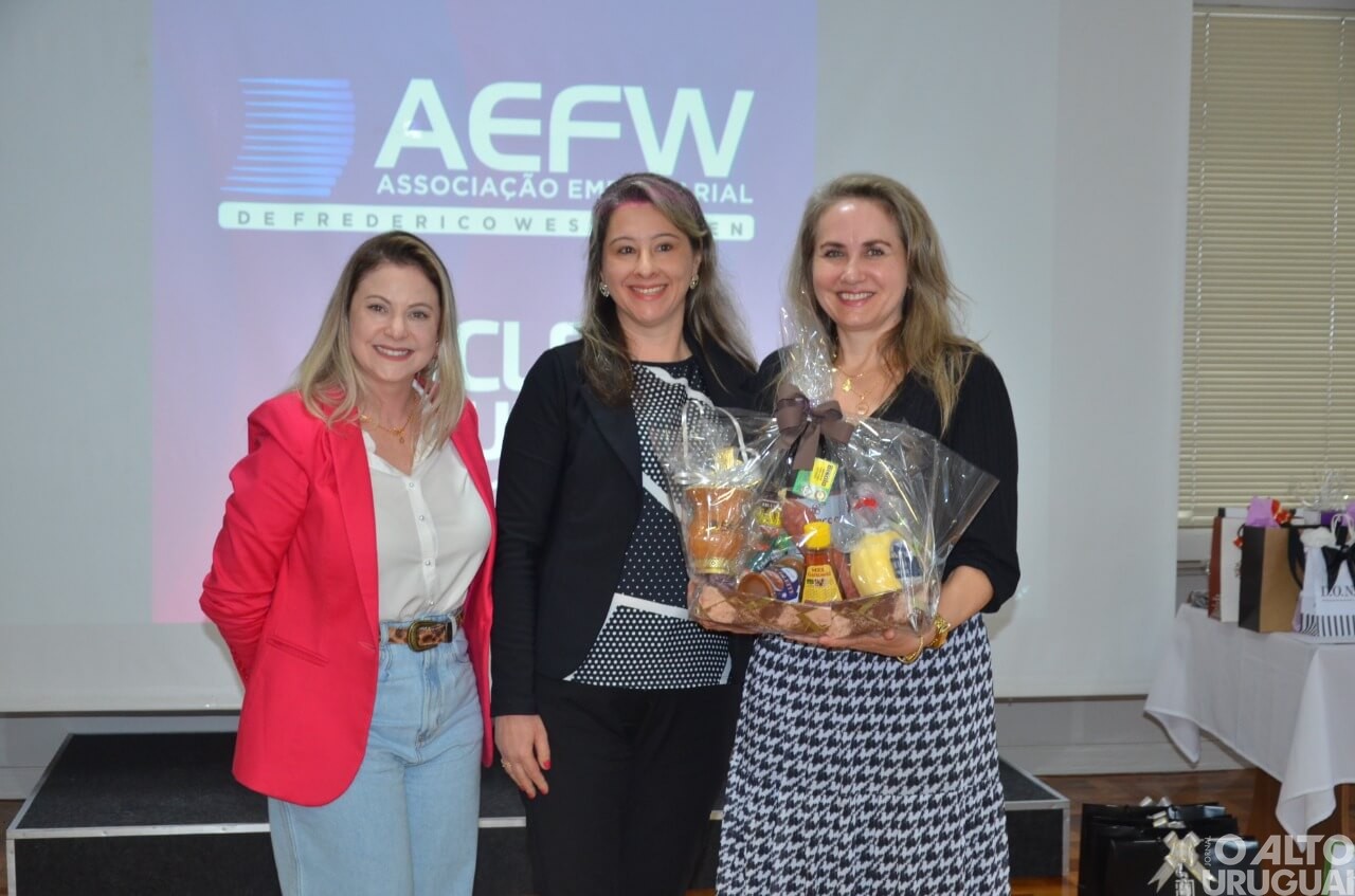 Palestra marca um ano do Núcleo da Mulher Empreendedora em FW