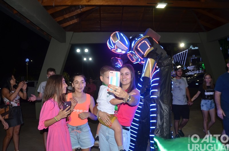 Pinhal recebe a comitiva do Papai Noel