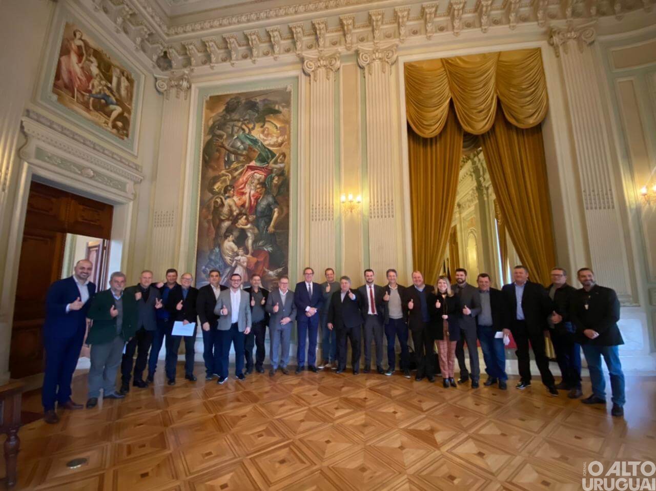 Panosso se reúne com o governador do RS e solicita recursos para a região